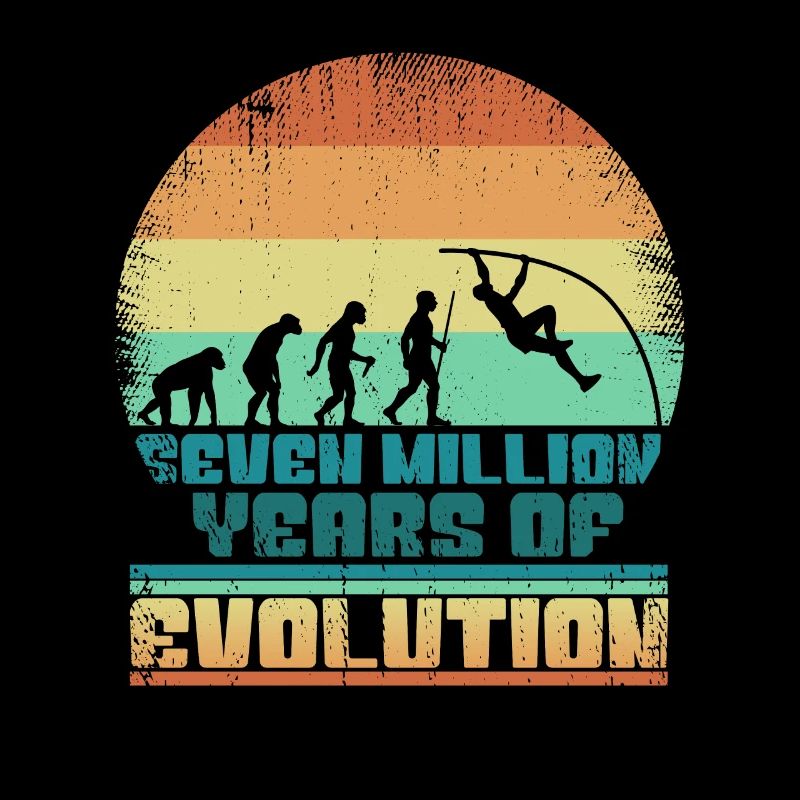 Stabhochsprung Evolution Geschenkidee 005-189