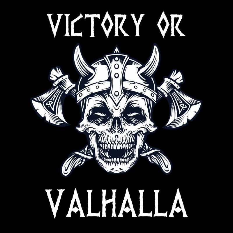 Victory Or Valhalla Wikinger Krieger Nordmänner