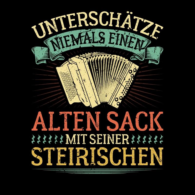 Alter Sack Mit Steirische Harmonika, Lustiges