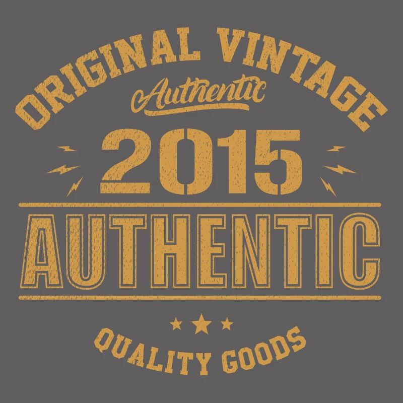 Authentisches 2015 Original Geburtstagsgeschenk 2015