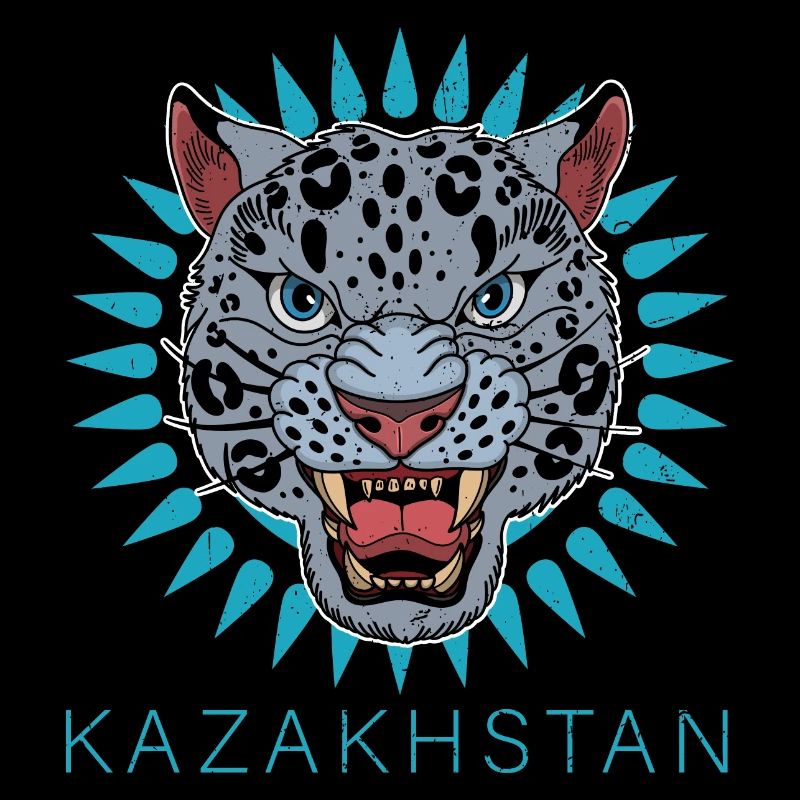 Kasachstan Herkunft Kasach Schneeleopard