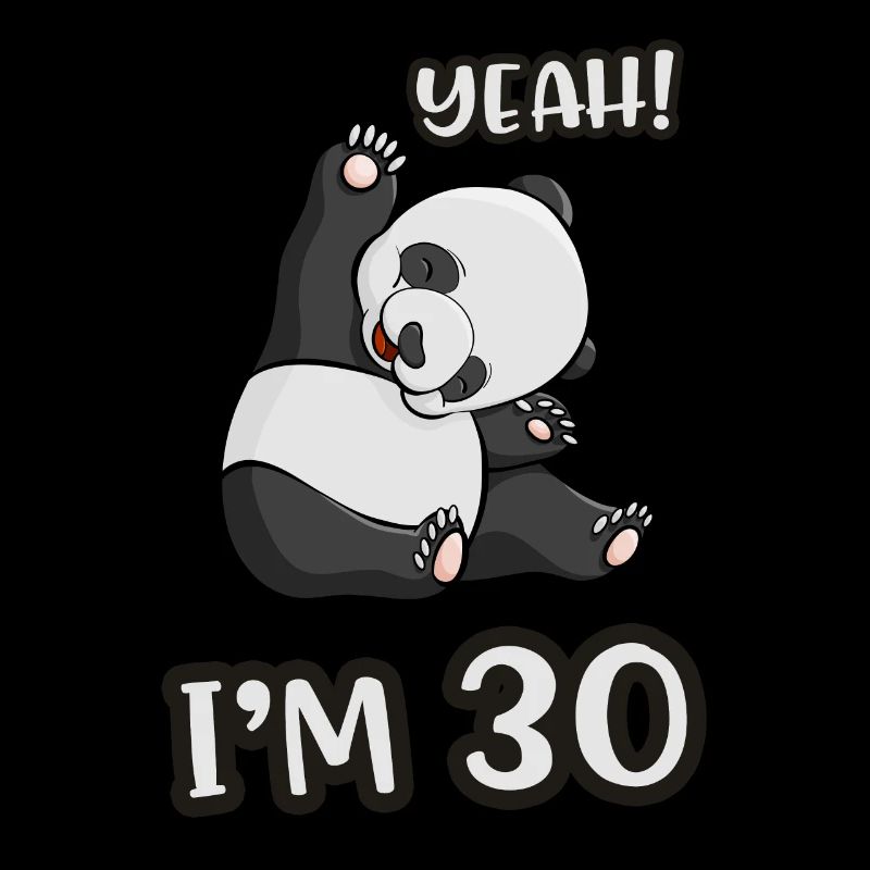 Cadeau d'anniversaire de 30 ans de Panda