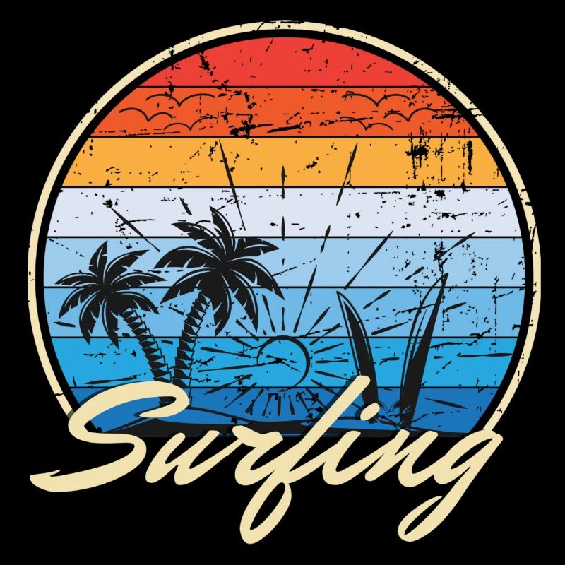 Surf Vacances Plage Mer Planche de surf Cadeau mer