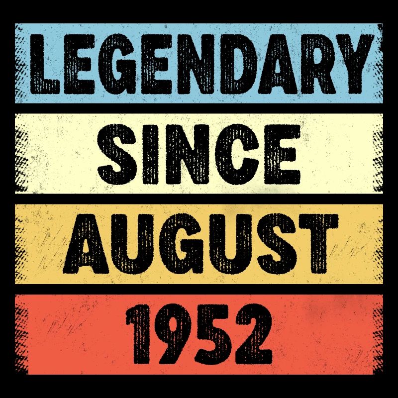 Legendary Since August 1952 70. Geburtstag