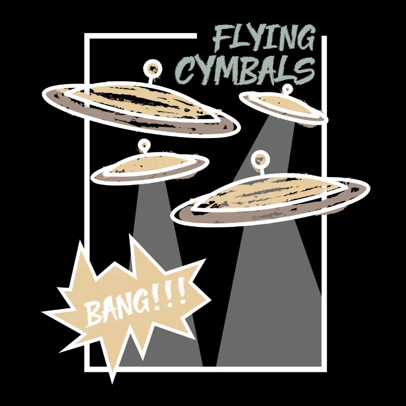 Drum cymbal music gift