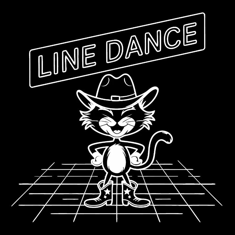 Line Dance Katze ich liebe Katzen und Line Dance