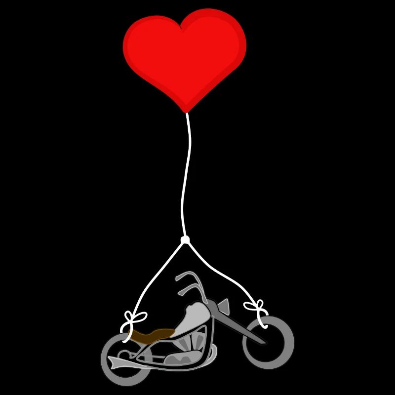 Chopper mit Herz