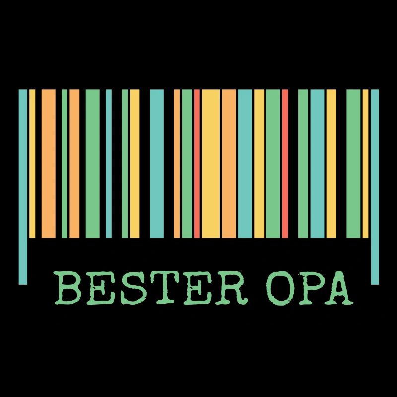 Strichcode Bester Opa