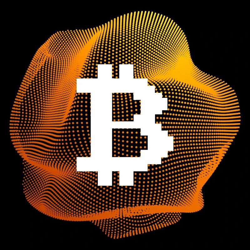 Bitcoin Logo Blockchain Kryptowährung Bitcoin