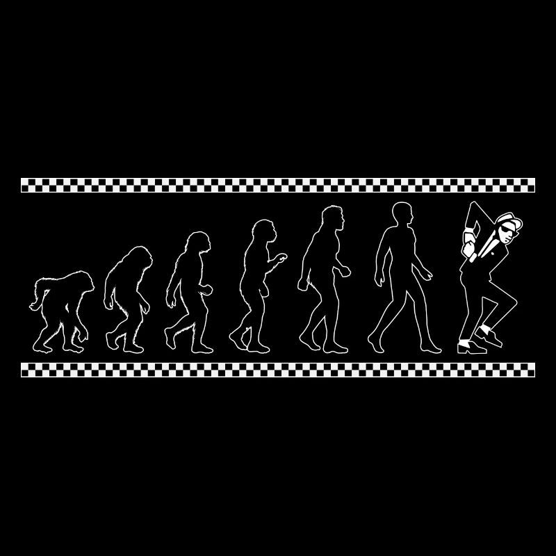 Ska Tänzer Evolution Ska Musik unhöflich junge