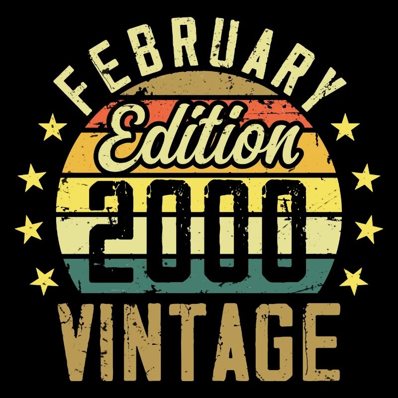 Birthday 24 years - Gift February 2000 - 24th