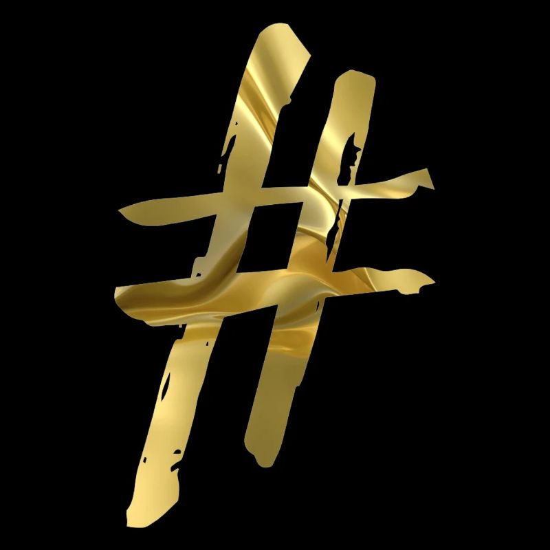 # Or hashtag