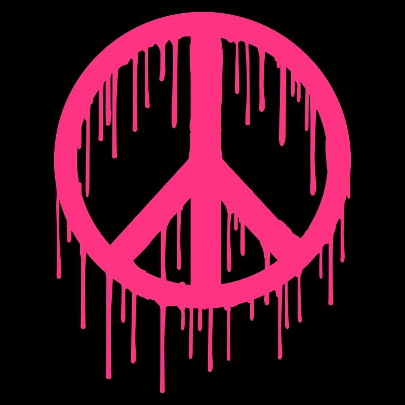 Trendy modern Graffiti style Peace
