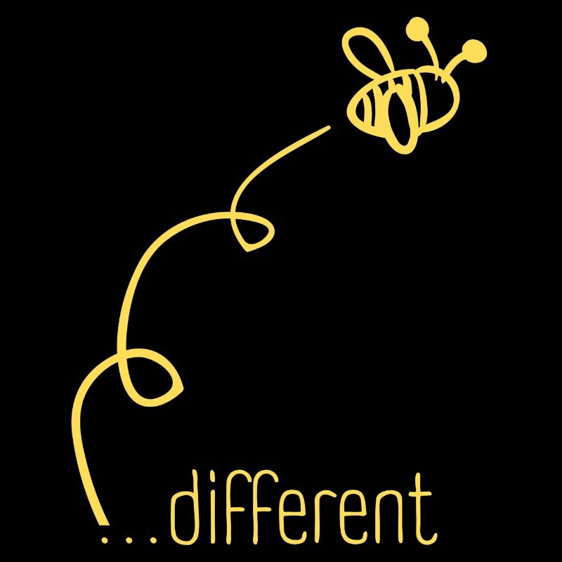 Bee Different - Sei anders! Statement Design