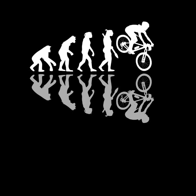Evolution humaine Descente VTT VTT