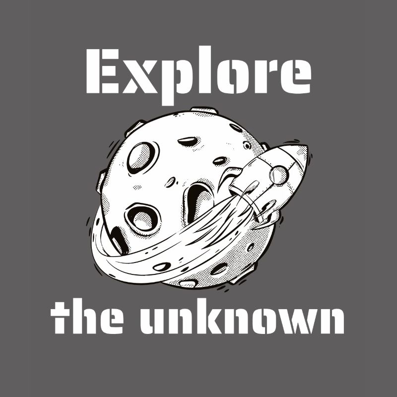 Explore The Unknown Retro Outer Space Designs