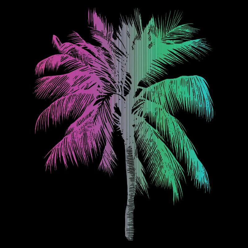 Soleil tropical arc-en-ciel de Palm Beach