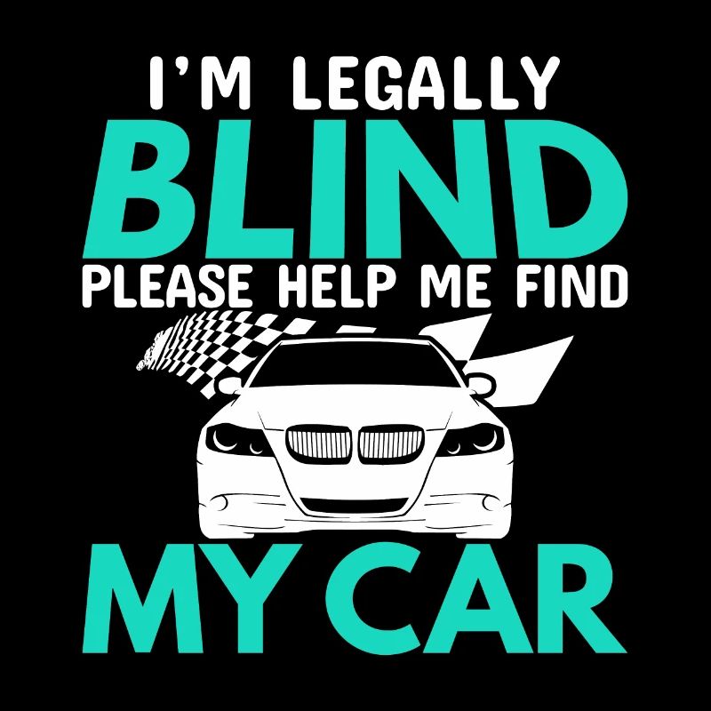 I am legally blind please help me car