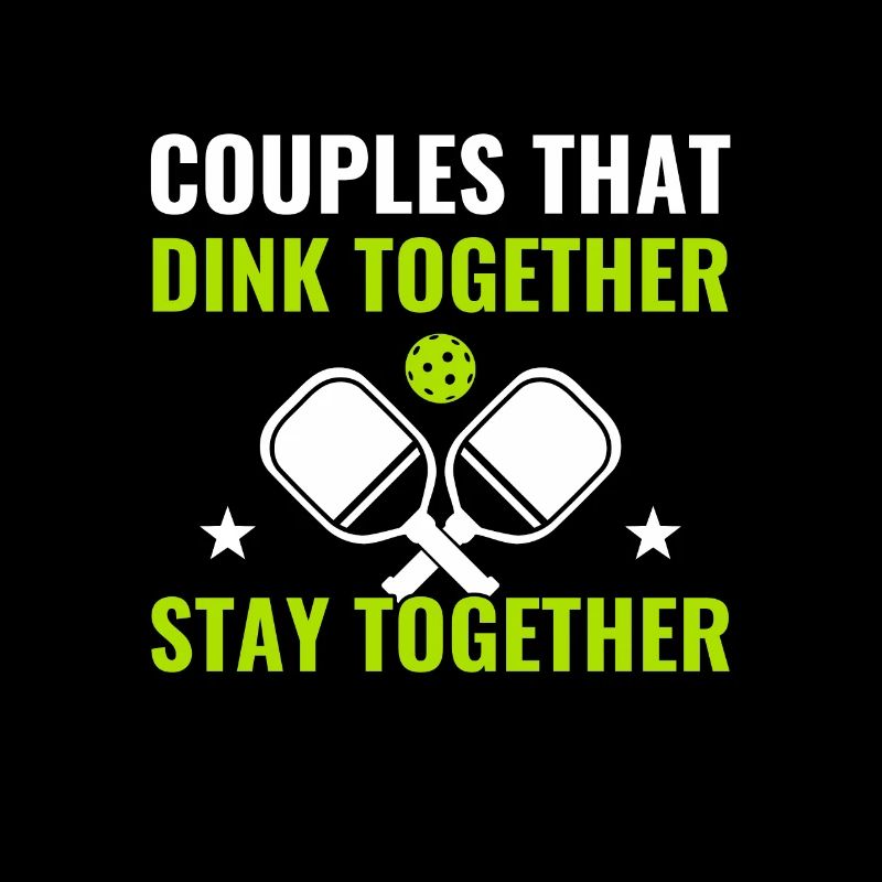 Pickleball couples nodding together Funny things