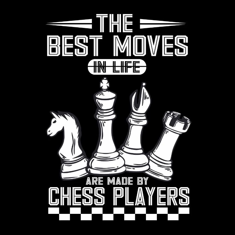 Lusitger Schachspieler Spruch I Schach