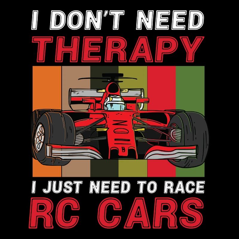 RC Auto Hobby Spruch Ferngestuertes Auto
