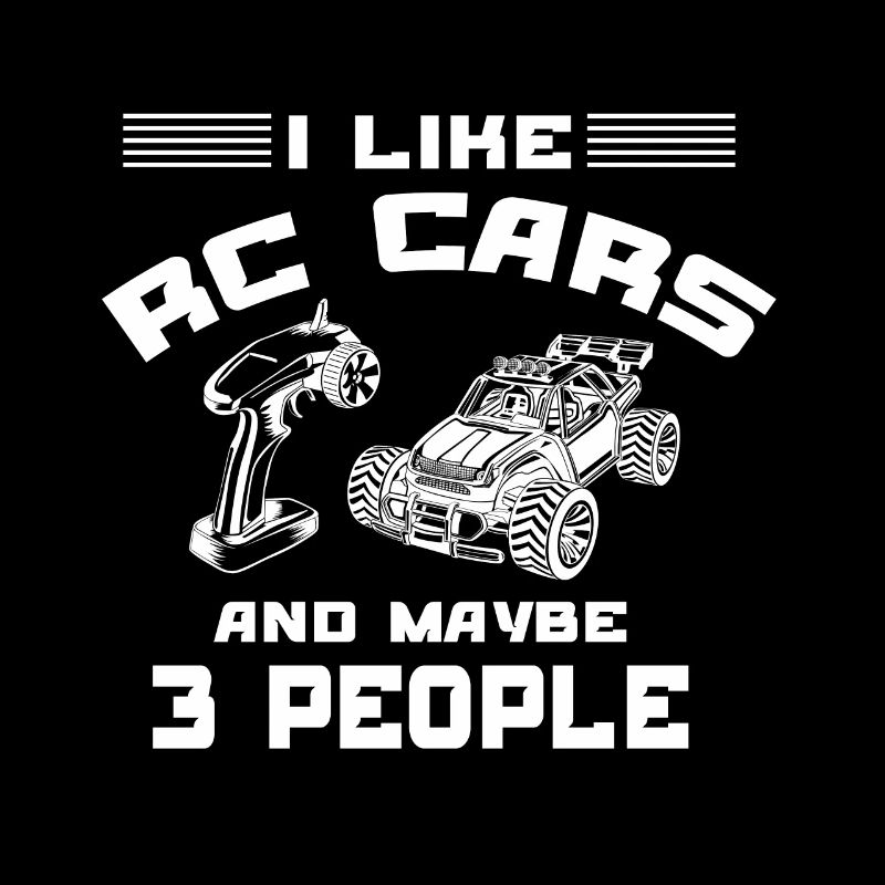 RC Auto Hobby Spruch Ferngestuertes Auto