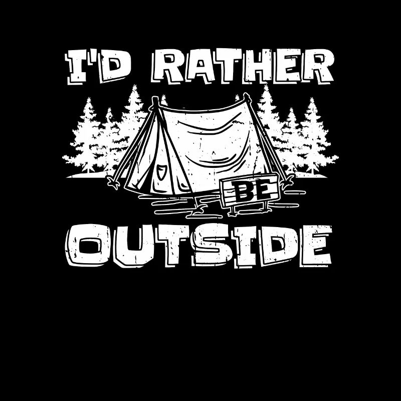 Pfadfinder Witzig Id Rather Be Outside