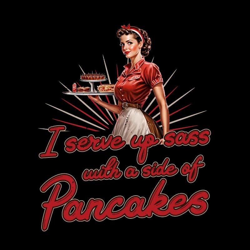 Diner Bar Kellnerin Kellner