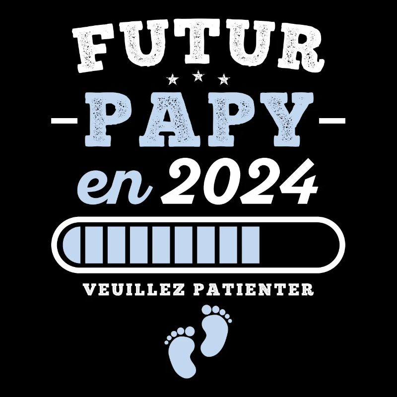 Futur Papy 2024 Cadeau Nouvelle Naissance Papy