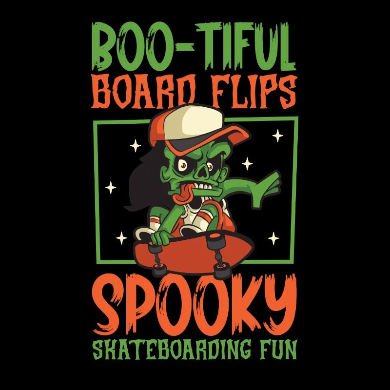 Horror Skateboarder Halloween Skateboard Geschenk