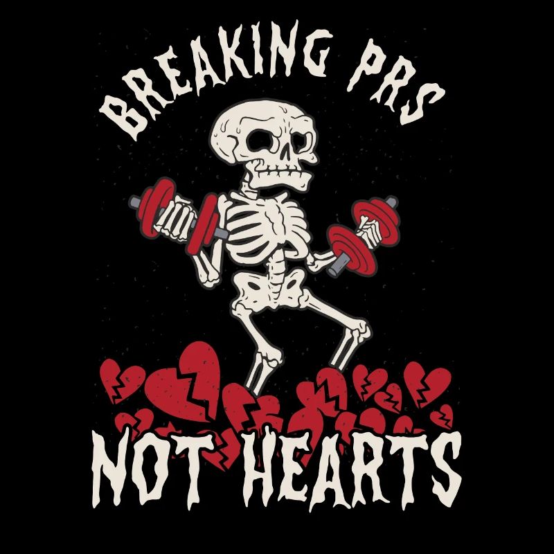 Gymnase de dynamophilie anti-Saint-Valentin avec cassé