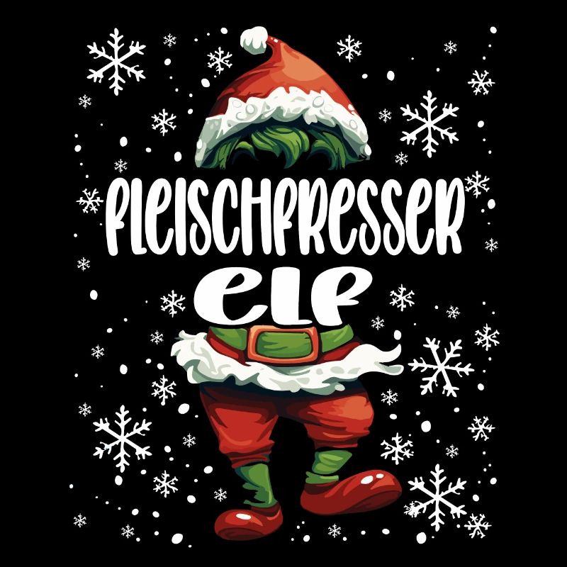 Weihnachtsoutfit Fleischfresser Elf