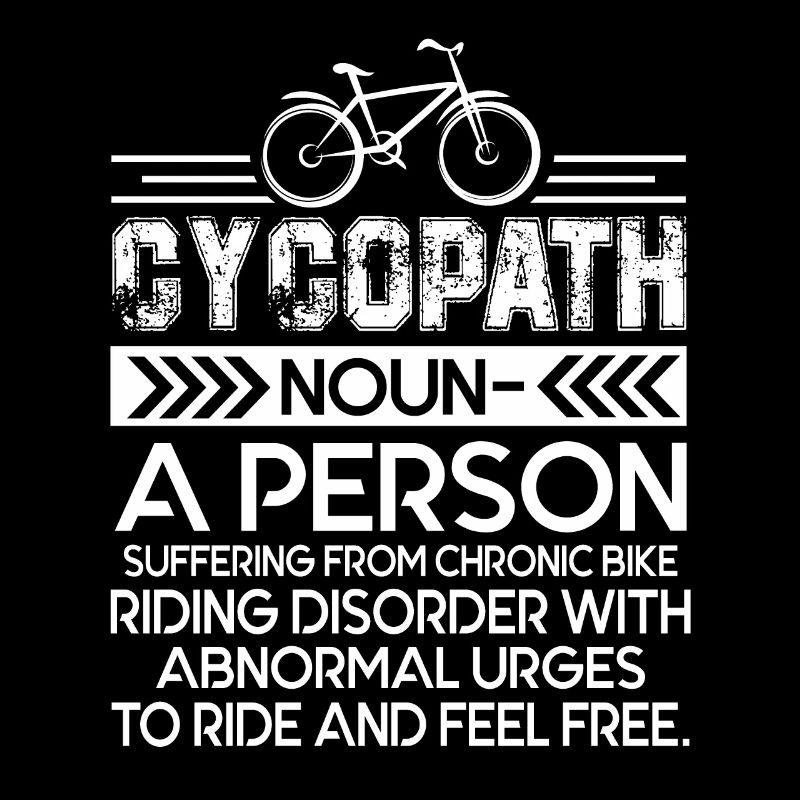Bicycle Cycopath A Person Suffering From Chronic
