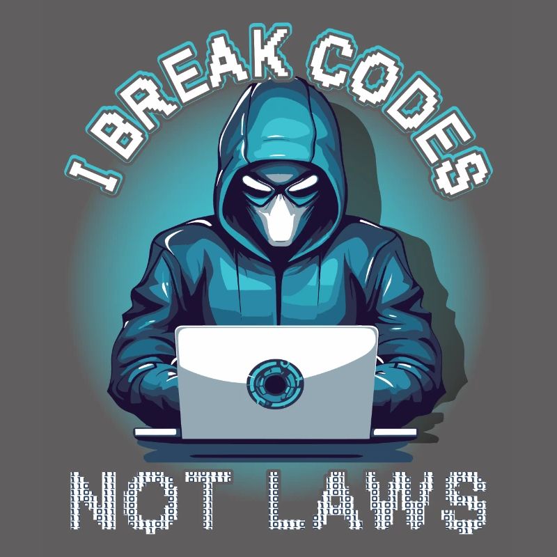 Cybersecurity Art Hacking Liebhaber Computer Nerd