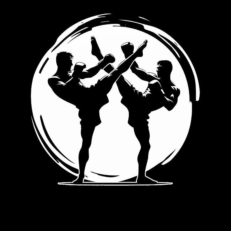 Kickboxen Kickboxer Sparring
