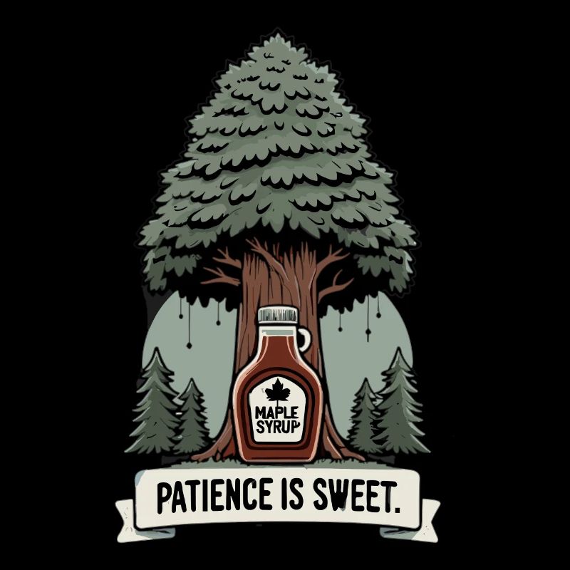 Sirop d’érable Canada Tradition et cônes