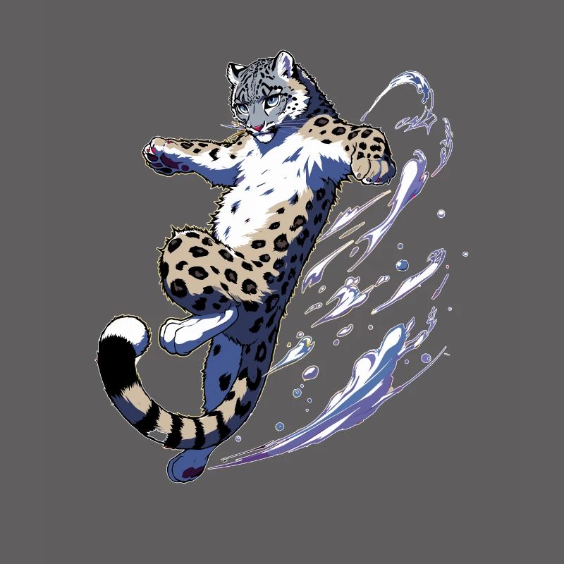 Snow Leopard Leopard White Leopard