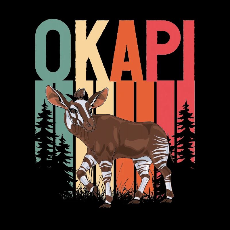 Funny zookeeper okapi lover
