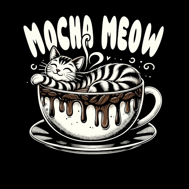 Coffee Break Cat Lover, Coffee Lover Süße Katze