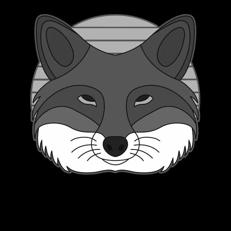 Fuchs Waldtier Design Wildtier Natur Tier