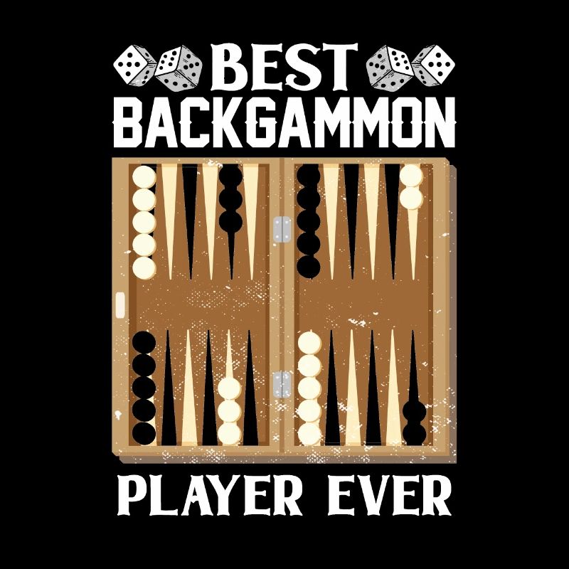 Board Game Funny Backgammon