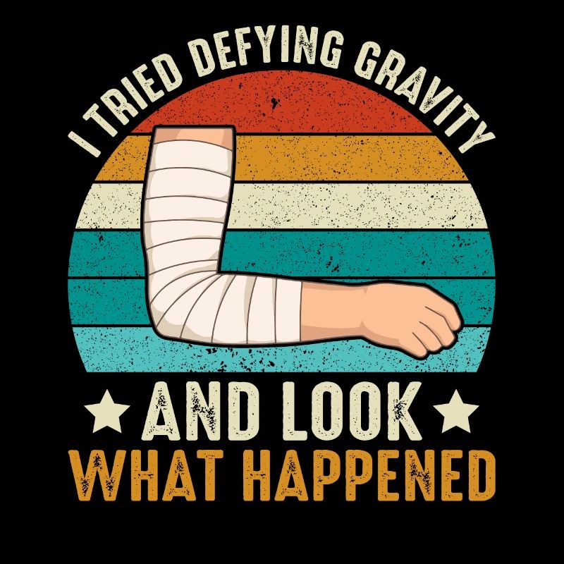 Gravity Broken Bone Slip and Fall Accident Injury