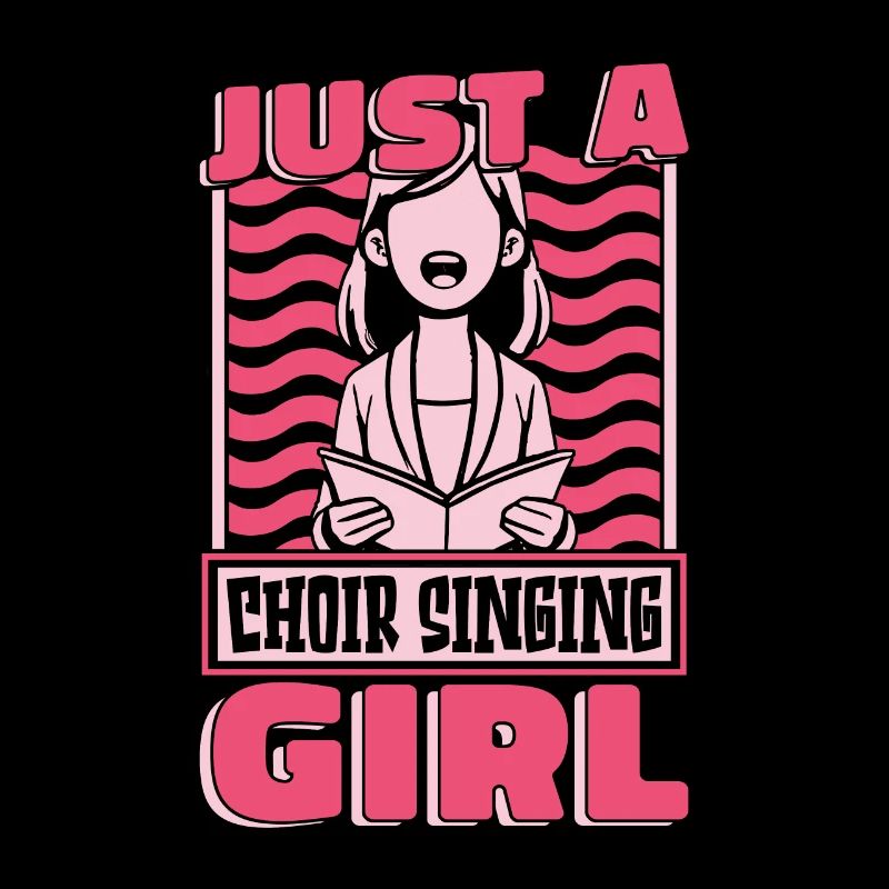 Chanteuse de chorale Juste une chanteuse de chorale