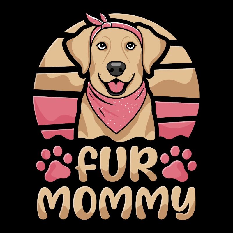 Maman Labrador Chien Maman Pour Maman