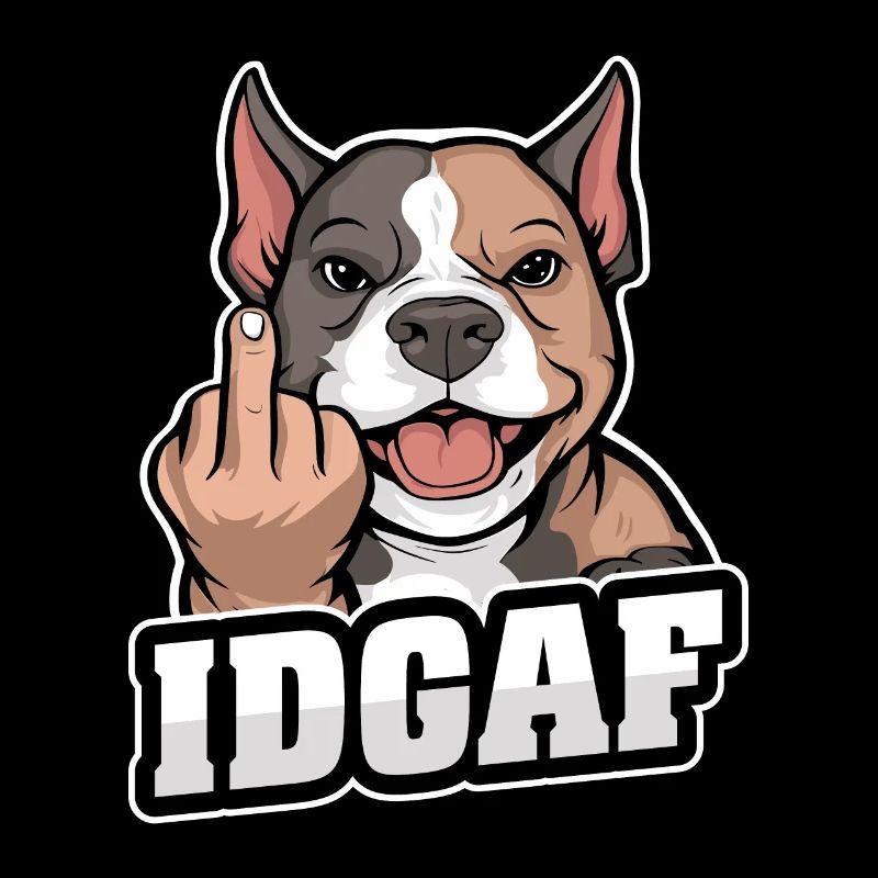 American Bully Idgaf