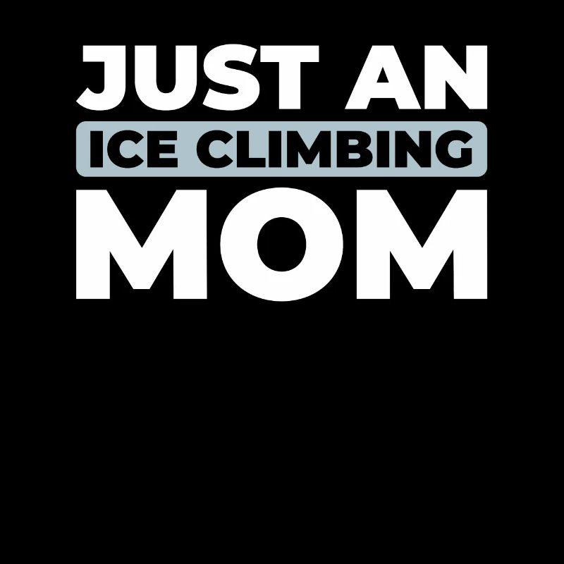 Eisklettern juste une maman grimpeuse sur glace