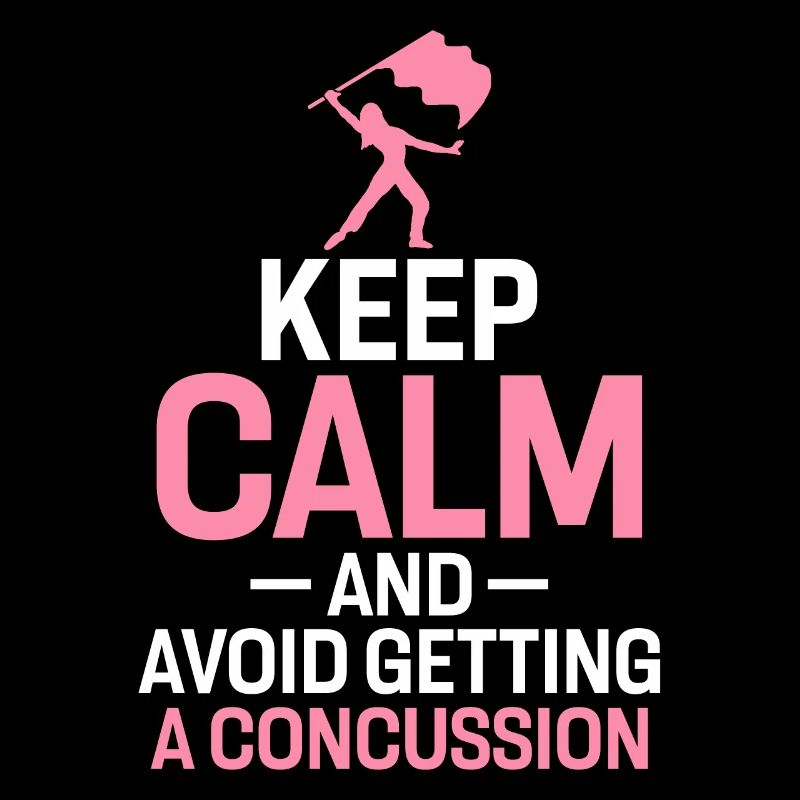 Keep Calm and Avoid Getting A Concussion Funny