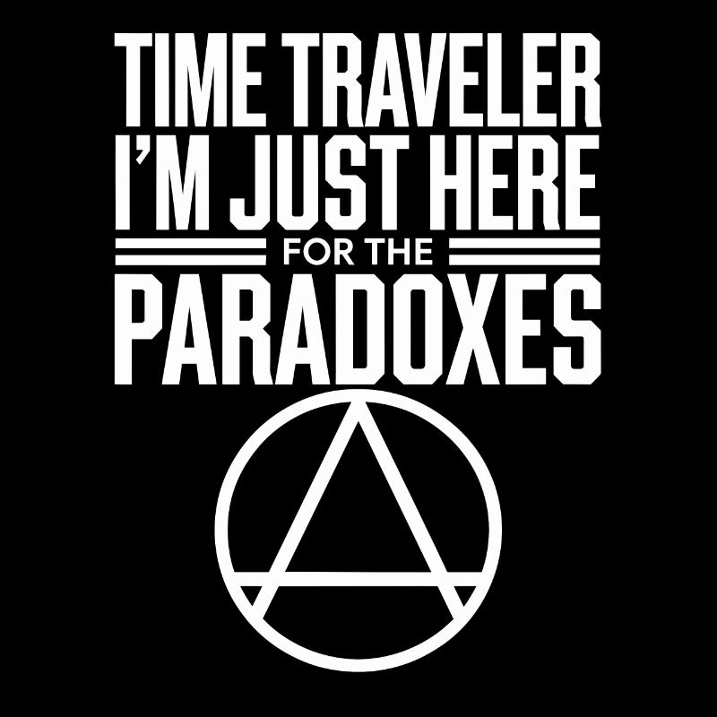 Time travel sci-fi enthusiast and time machine