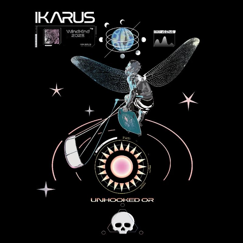 Kitesurfeur Ikarus