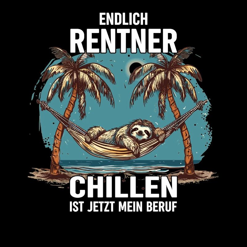 "Finally Pensioner" Chilling Sloth